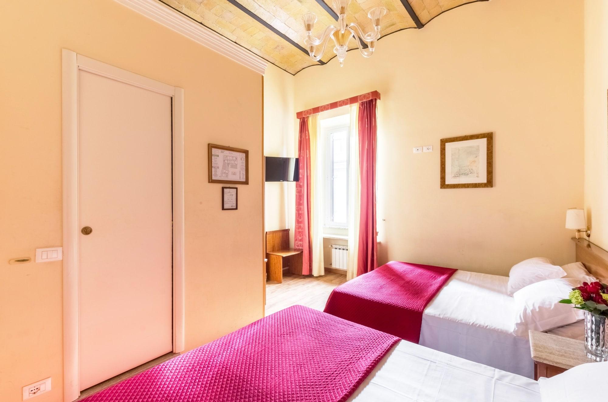 רומא Hotel Tempio Di Pallade מראה חיצוני תמונה
