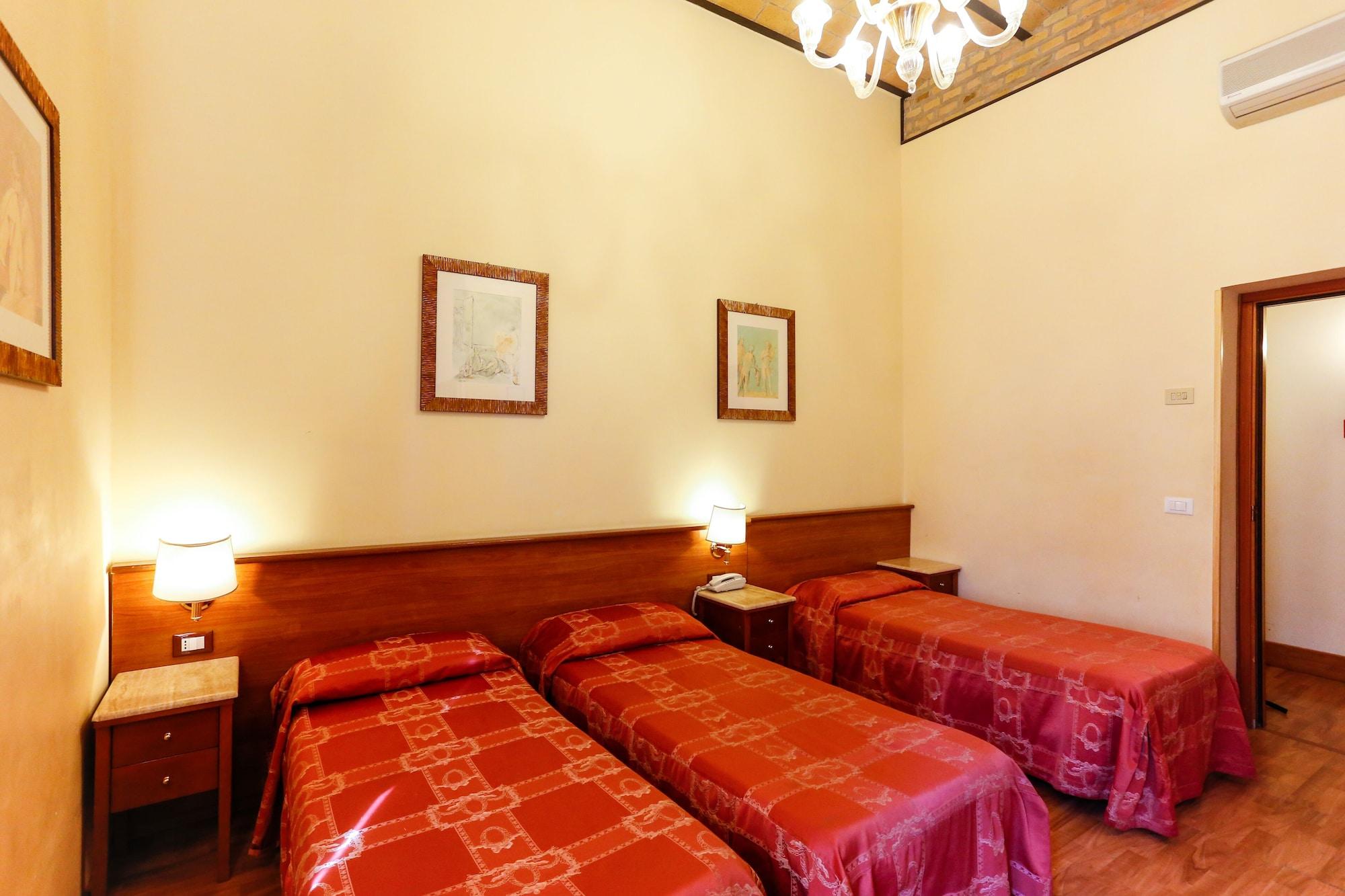 רומא Hotel Tempio Di Pallade מראה חיצוני תמונה