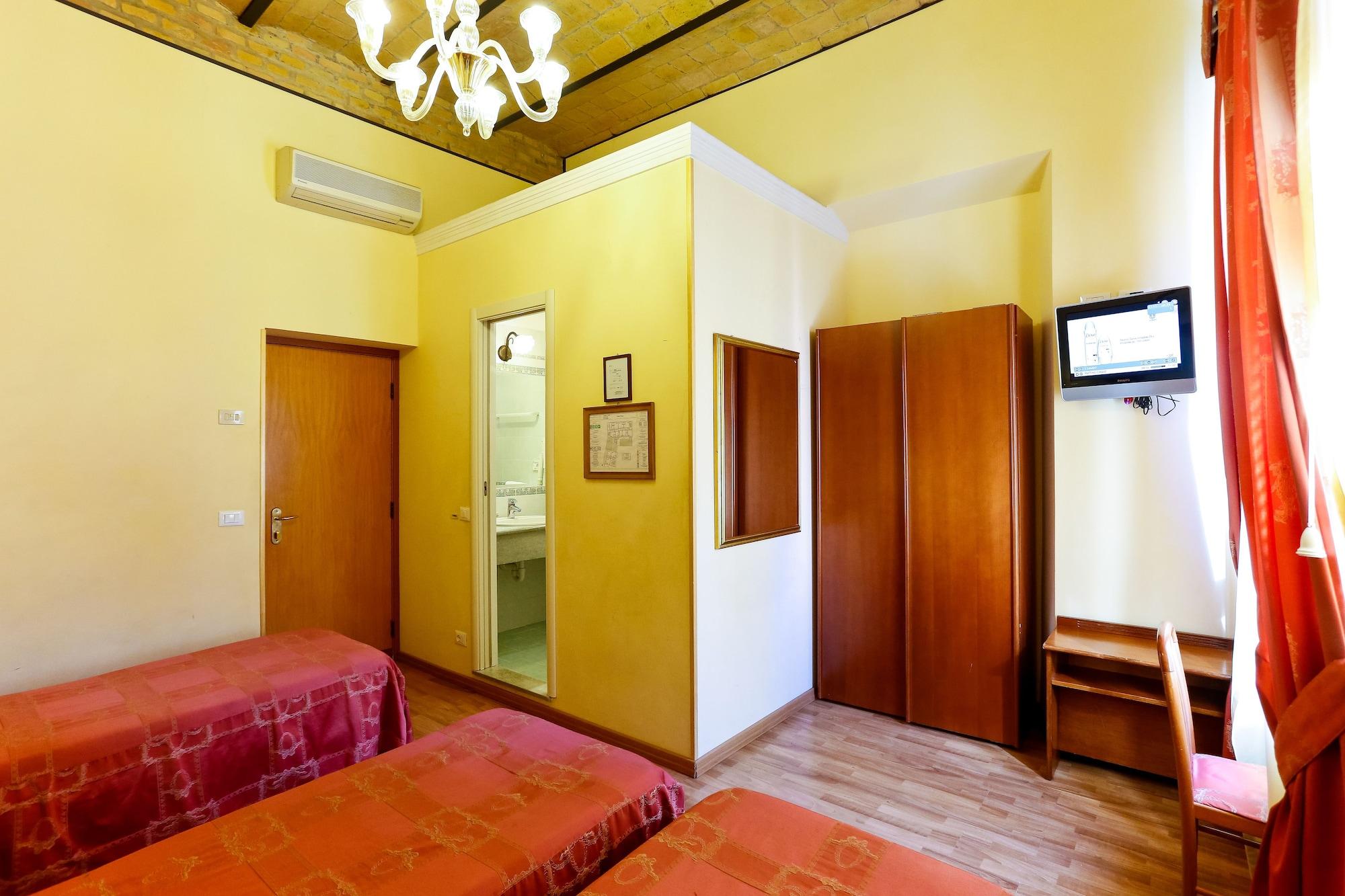 רומא Hotel Tempio Di Pallade מראה חיצוני תמונה