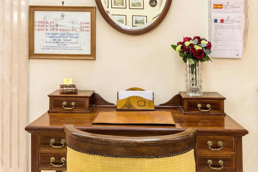 רומא Hotel Tempio Di Pallade מראה חיצוני תמונה